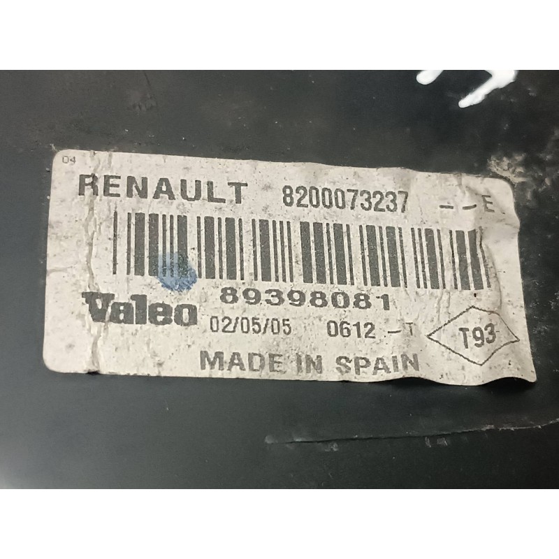 Recambio de piloto trasero derecho para renault megane ii berlina 5p authentique referencia OEM IAM 8200073237 89398081 VALEO