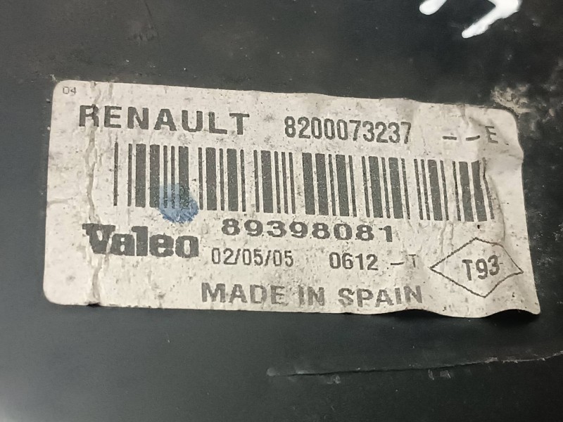 Recambio de piloto trasero derecho para renault megane ii berlina 5p authentique referencia OEM IAM 8200073237 89398081 VALEO