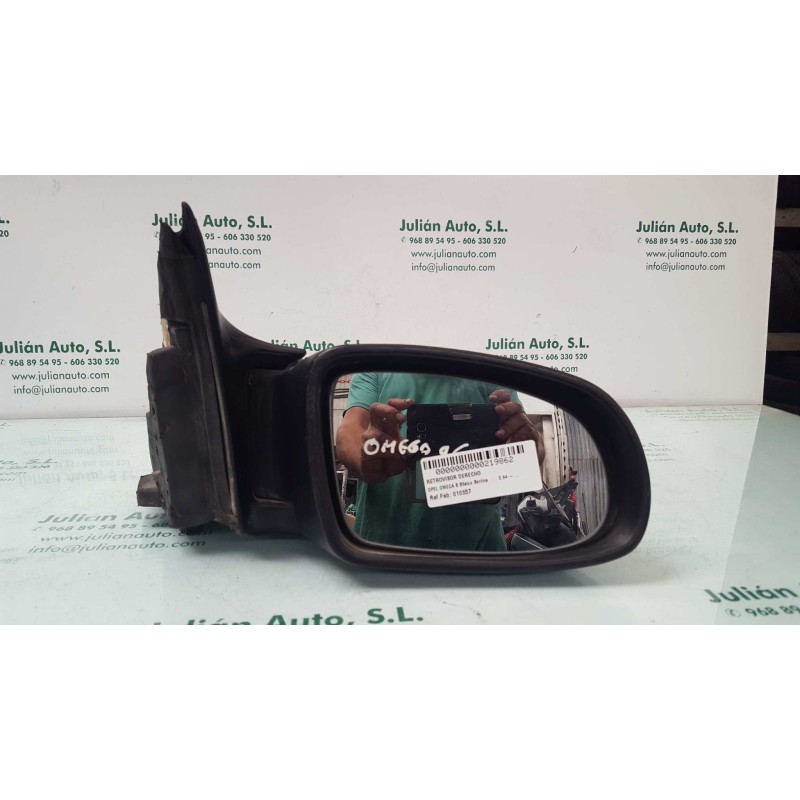 Recambio de retrovisor derecho para opel omega b básico berlina referencia OEM IAM 010357  ELECTRICO