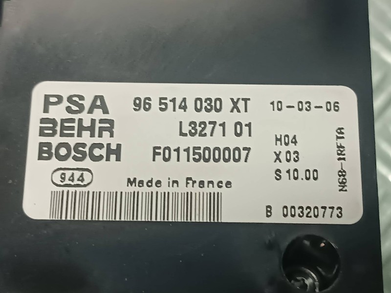 Recambio de mando climatizador para citroen xsara picasso referencia OEM IAM 96514030XT F011500007 BOSCH