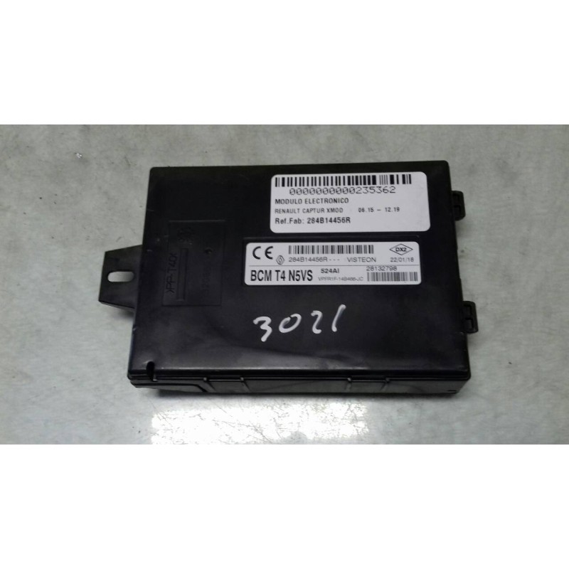 Recambio de modulo electronico para renault captur xmod referencia OEM IAM 284B14456R  