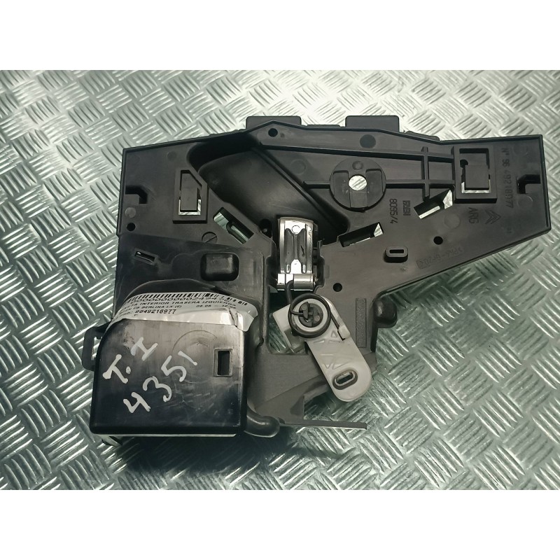 Recambio de maneta interior trasera izquierda para citroen c5 berlina lx (e) referencia OEM IAM 9649218977 80954 