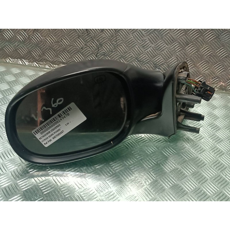 Recambio de retrovisor izquierdo para citroen xsara picasso referencia OEM IAM 96570954XT CALEFACTABLE ELECTRICO