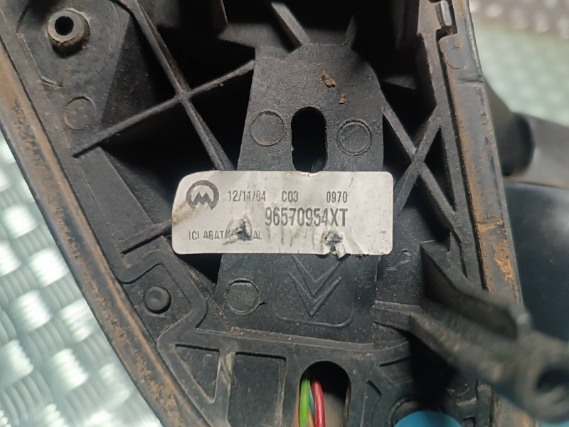 Recambio de retrovisor izquierdo para citroen xsara picasso referencia OEM IAM 96570954XT CALEFACTABLE ELECTRICO