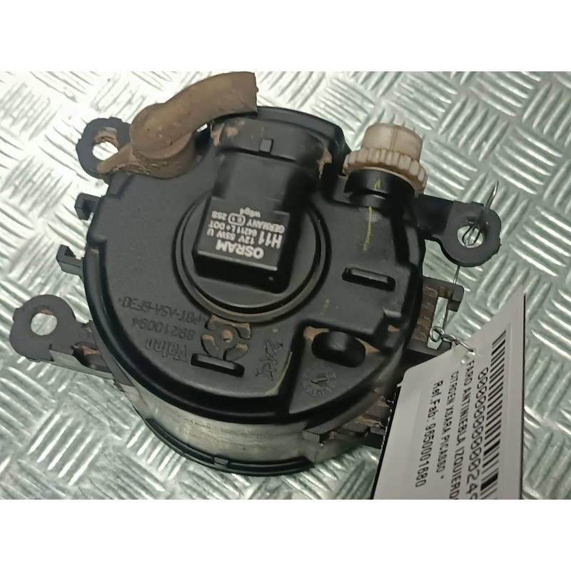 Recambio de faro antiniebla izquierdo para citroen xsara picasso referencia OEM IAM 9650001680 89204711 CONECTOR 2 PINES