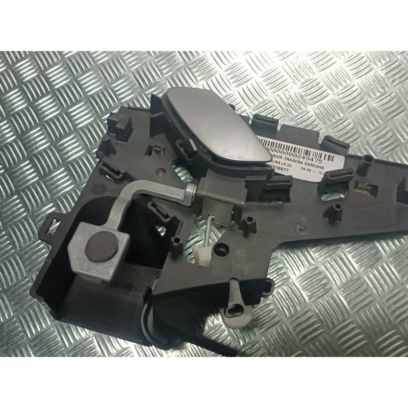 Recambio de maneta interior trasera derecha para citroen c5 berlina lx (e) referencia OEM IAM 9649218877 80953 