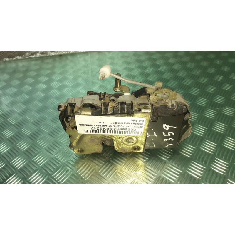 Recambio de cerradura puerta delantera izquierda para citroen xsara picasso referencia OEM IAM  CONECTOR 6 PINES ELECTRICA