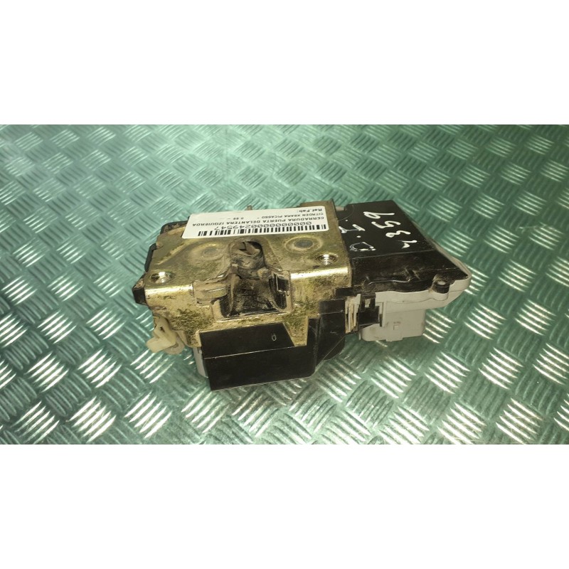 Recambio de cerradura puerta delantera izquierda para citroen xsara picasso referencia OEM IAM  CONECTOR 6 PINES ELECTRICA