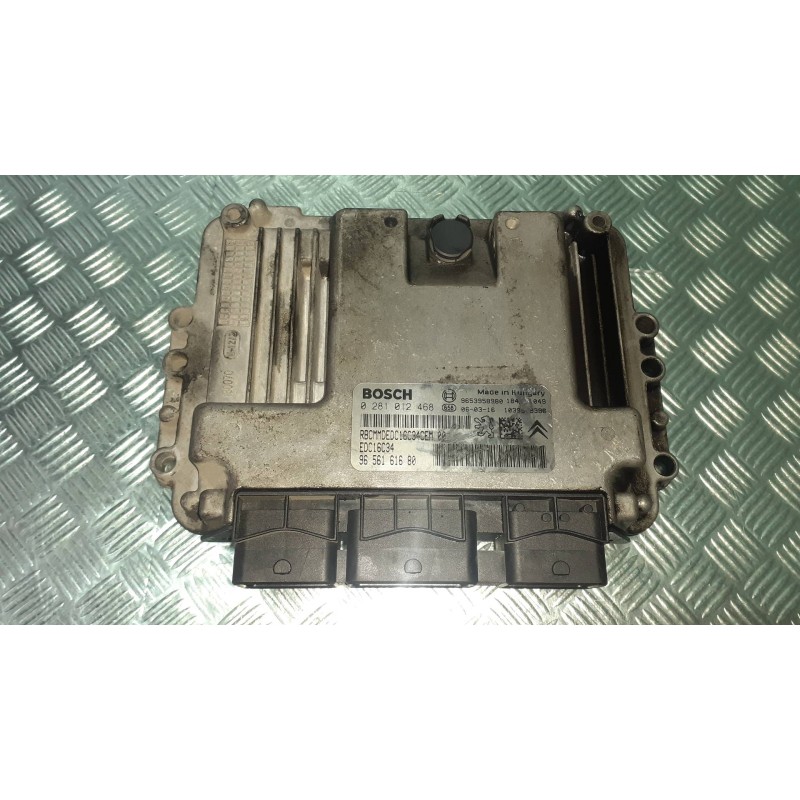 Recambio de centralita motor uce para citroen xsara picasso referencia OEM IAM 9656161680 0281012468 BOSCH