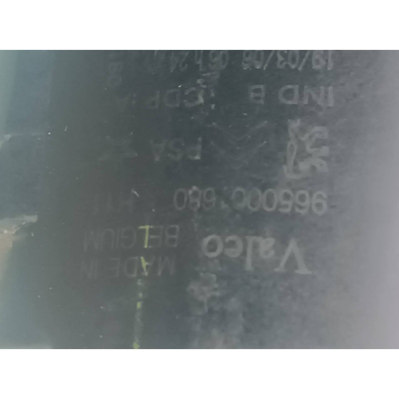 Recambio de faro antiniebla izquierdo para citroen xsara picasso referencia OEM IAM 965021 89204711 CONECTOR 2 PINES