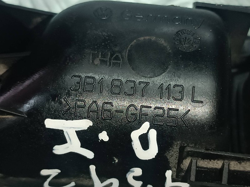 Recambio de maneta interior delantera izquierda para volkswagen bora berlina (1j2) referencia OEM IAM 3B1837113L 1J1959565D 