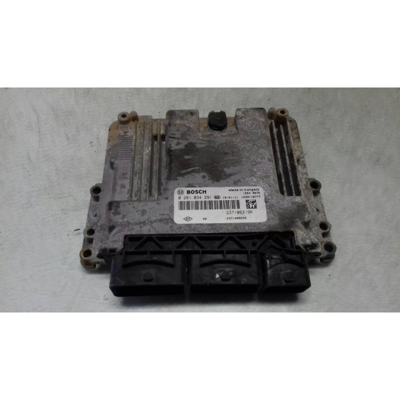 Recambio de centralita motor uce para renault captur xmod referencia OEM IAM 0281034291 237106319R BOSCH