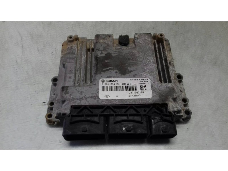Recambio de centralita motor uce para renault captur xmod referencia OEM IAM 0281034291 237106319R BOSCH