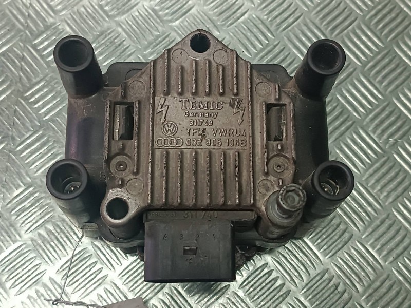 Recambio de bobina encendido para volkswagen polo berlina (6n2) conceptline referencia OEM IAM 032905106B 311740 TEMIC