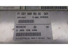 Recambio de centralita abs para mercedes-benz clase a (w168) 1.7 cdi diesel cat referencia OEM IAM 0275456032Q01 0265109449 BOSC 2