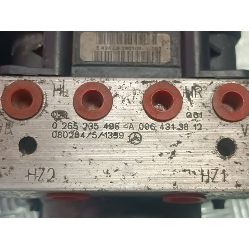 Recambio de abs para mercedes-benz clase b (w245) 180 cdi (245.207) referencia OEM IAM A0064313812 0265235496 0265950618