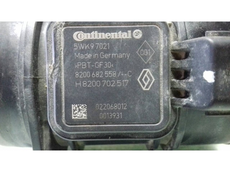 Recambio de caudalimetro para renault captur xmod referencia OEM IAM 5WK97021 8200682558 H8200702517