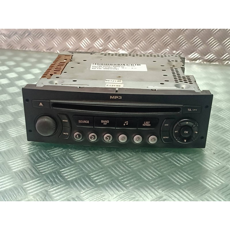 Recambio de sistema audio / radio cd para citroen c4 picasso sx referencia OEM IAM 96591777XT VDH0017147 SIEMENS VDO