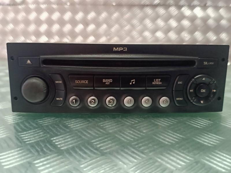 Recambio de sistema audio / radio cd para citroen c4 picasso sx referencia OEM IAM 96591777XT VDH0017147 SIEMENS VDO