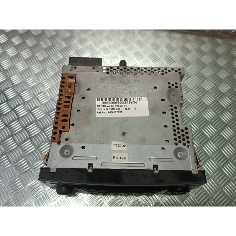 Recambio de sistema audio / radio cd para citroen c4 picasso sx referencia OEM IAM 96591777XT VDH0017147 SIEMENS VDO