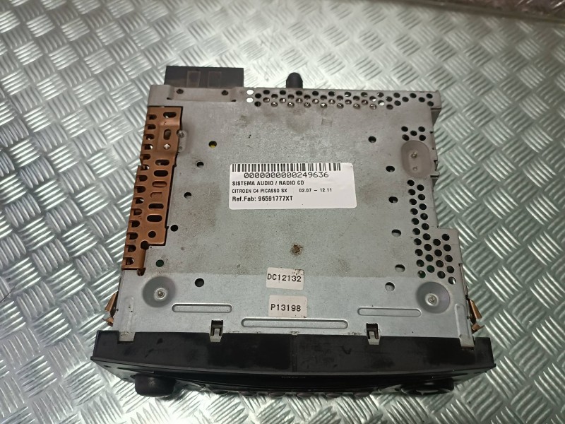 Recambio de sistema audio / radio cd para citroen c4 picasso sx referencia OEM IAM 96591777XT VDH0017147 SIEMENS VDO