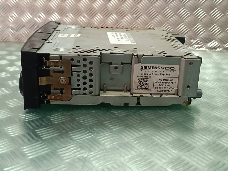 Recambio de sistema audio / radio cd para citroen c4 picasso sx referencia OEM IAM 96591777XT VDH0017147 SIEMENS VDO