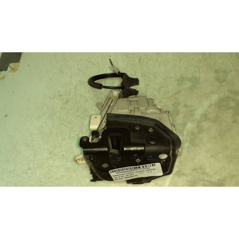 Recambio de cerradura puerta trasera derecha para audi a4 ber. (b8) basis referencia OEM IAM 8K0839016C BLANCO 6 PINES