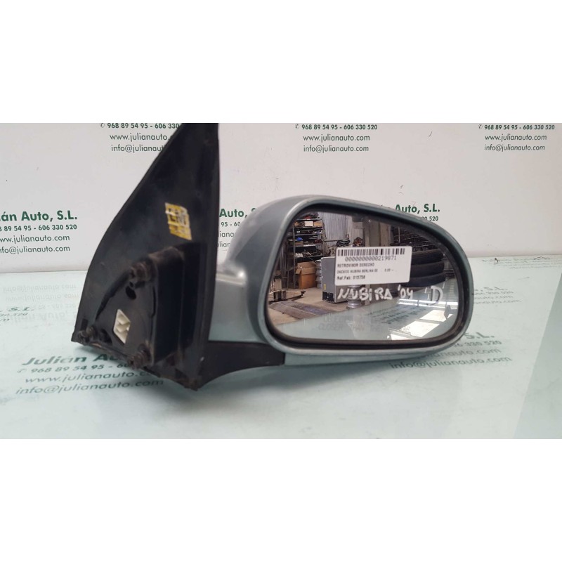 Recambio de retrovisor derecho para daewoo nubira berlina se referencia OEM IAM 015758  ELECTRICO