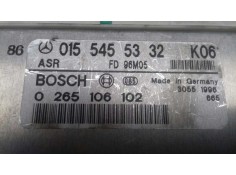 Recambio de centralita asr para mercedes-benz clase e (w210) berlina 280 (210.053) referencia OEM IAM 0155455332 0265106102 BOSC 2