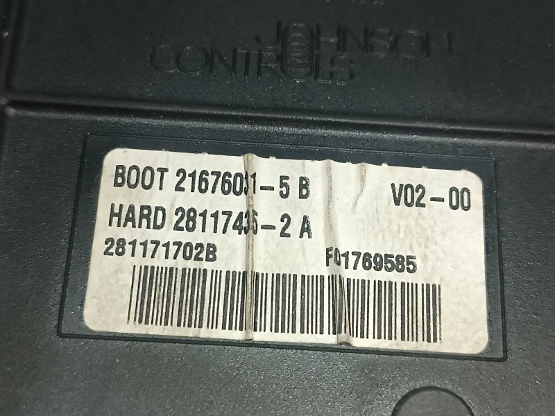 Recambio de centralita motor uce para citroen c5 berlina lx (e) referencia OEM IAM 9663245780  KIT - BOSCH
