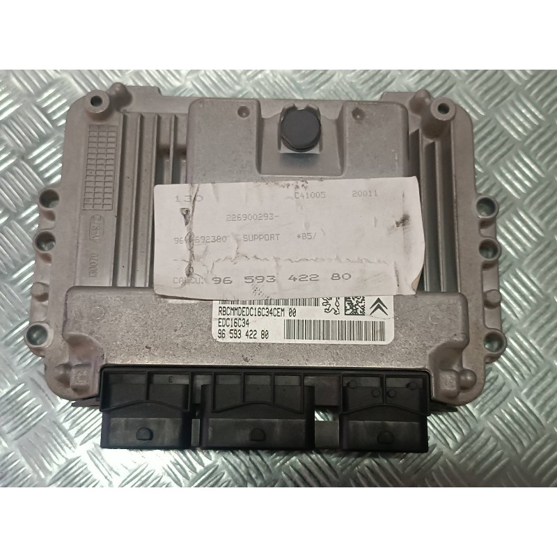 Recambio de centralita motor uce para citroen c4 berlina collection referencia OEM IAM 9659342280 EDC16C34 