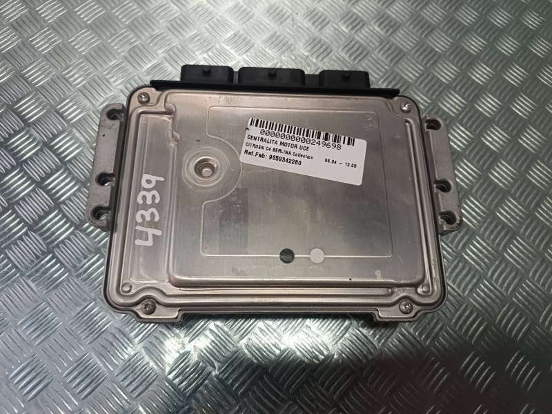 Recambio de centralita motor uce para citroen c4 berlina collection referencia OEM IAM 9659342280 EDC16C34 