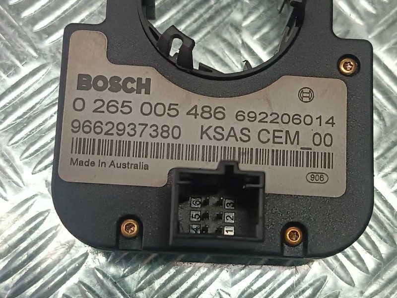 Recambio de sensor airbag para citroen c4 picasso sx referencia OEM IAM 9662937380 0265005486 ANGULO GIRO