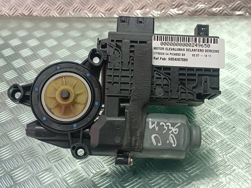 Recambio de motor elevalunas delantero derecho para citroen c4 picasso sx referencia OEM IAM 9654087580 400962C 
