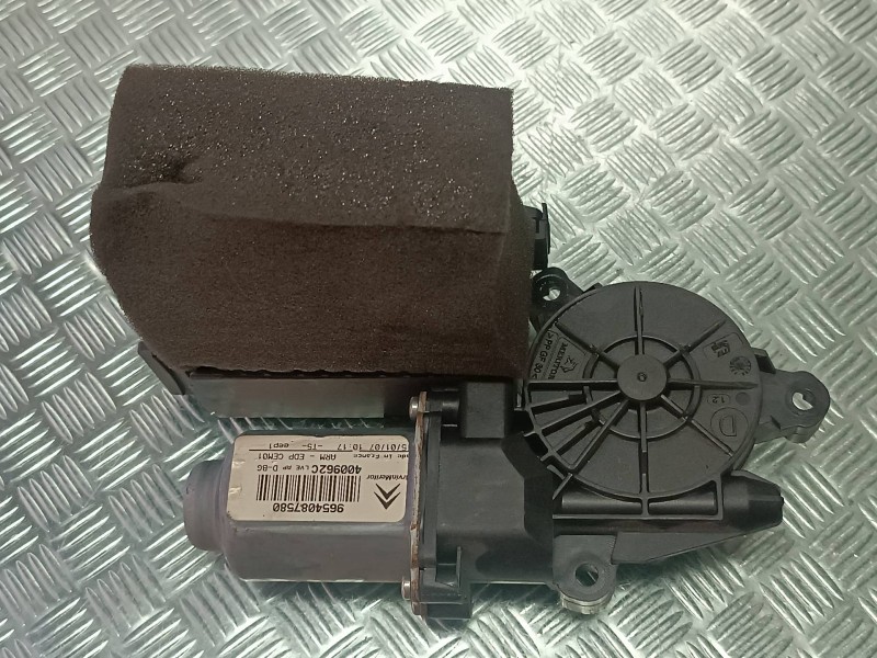 Recambio de motor elevalunas delantero derecho para citroen c4 picasso sx referencia OEM IAM 9654087580 400962C 