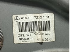 Recambio de elevalunas delantero izquierdo para mercedes-benz clase b (w245) 180 cdi (245.207) referencia OEM IAM A1697202779 BR 2
