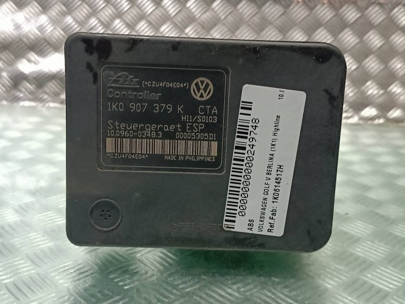 Recambio de abs para volkswagen golf v berlina (1k1) highline referencia OEM IAM 1K0614517H 10020601064 1K0907379K