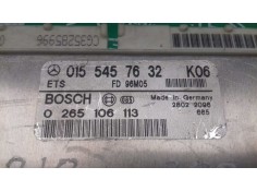 Recambio de centralita asr para mercedes-benz clase e (w210) berlina 2.8 24v cat referencia OEM IAM 0155457632 0265106113 BOSCH 2