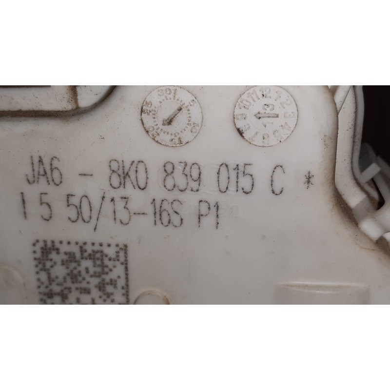 Recambio de cerradura puerta trasera izquierda para audi a4 ber. (b8) basis referencia OEM IAM 8K0839015C BLANCO 6 PINES