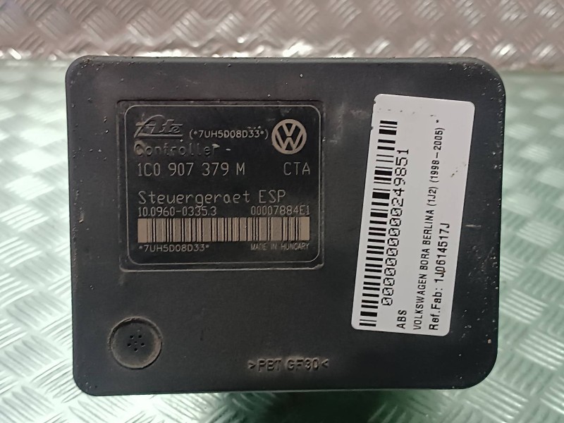 Recambio de abs para volkswagen bora berlina (1j2) referencia OEM IAM 1J0614517J 1CC0907379M ATE