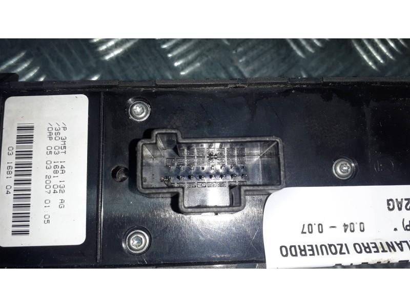 Recambio de mando elevalunas delantero izquierdo para ford focus berlina (cap) referencia OEM IAM 3M5T14A132AG  
