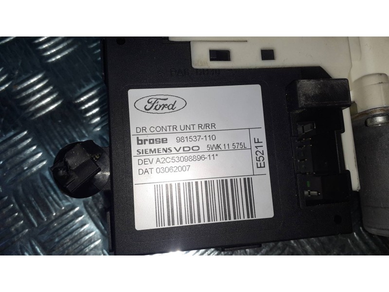 Recambio de motor elevalunas trasero derecho para ford focus berlina (cap) referencia OEM IAM 6M5T14B534BA 981537110 5WK11575L