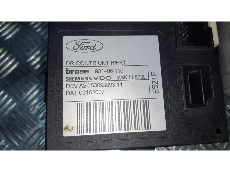 Recambio de motor elevalunas delantero derecho para ford focus berlina (cap) referencia OEM IAM 6M5T14B533CA 981406110 5WK11572