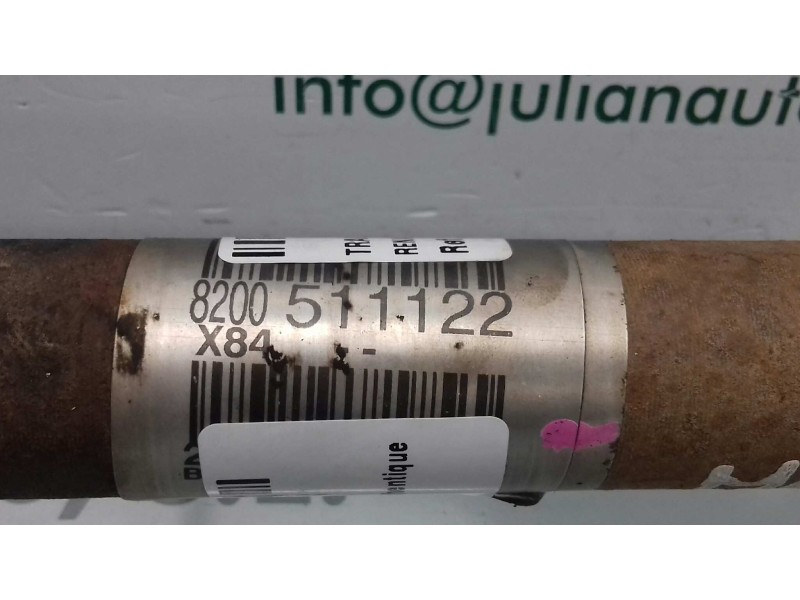 Recambio de transmision delantera izquierda para renault megane ii berlina 5p confort authentique referencia OEM IAM 8200511122 