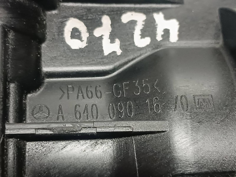 Recambio de caja mariposa para mercedes-benz clase b (w245) 180 cdi (245.207) referencia OEM IAM A6400901670  