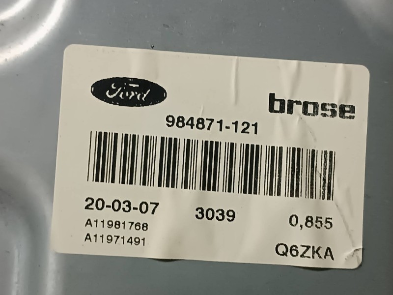 Recambio de elevalunas trasero derecho para ford focus berlina (cap) referencia OEM IAM 4M51A045H22A 984871121 ELECTRICO