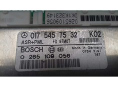 Recambio de centralita asr para mercedes-benz clase e (w210) familiar 290 t turbodiesel (210.217) referencia OEM IAM 0175457532  2