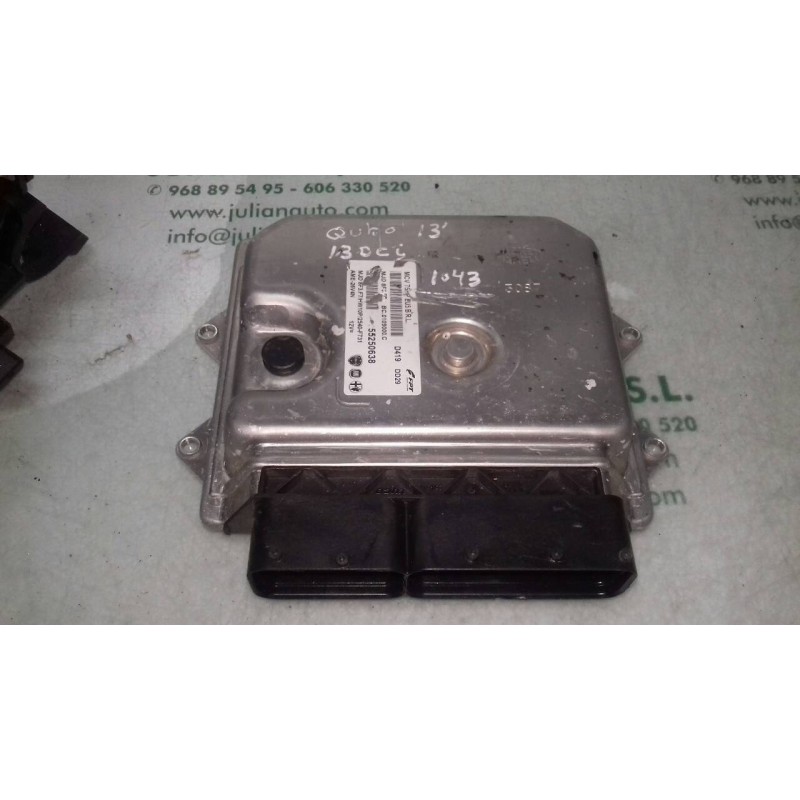 Recambio de centralita motor uce para fiat qubo (300) dynamic referencia OEM IAM 552850638 0B365 KIT - MAGNETI MARELLI