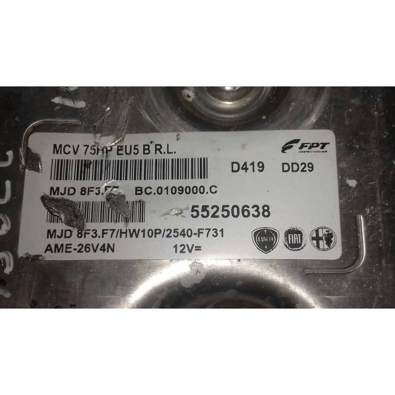 Recambio de centralita motor uce para fiat qubo (300) dynamic referencia OEM IAM 552850638 0B365 KIT - MAGNETI MARELLI