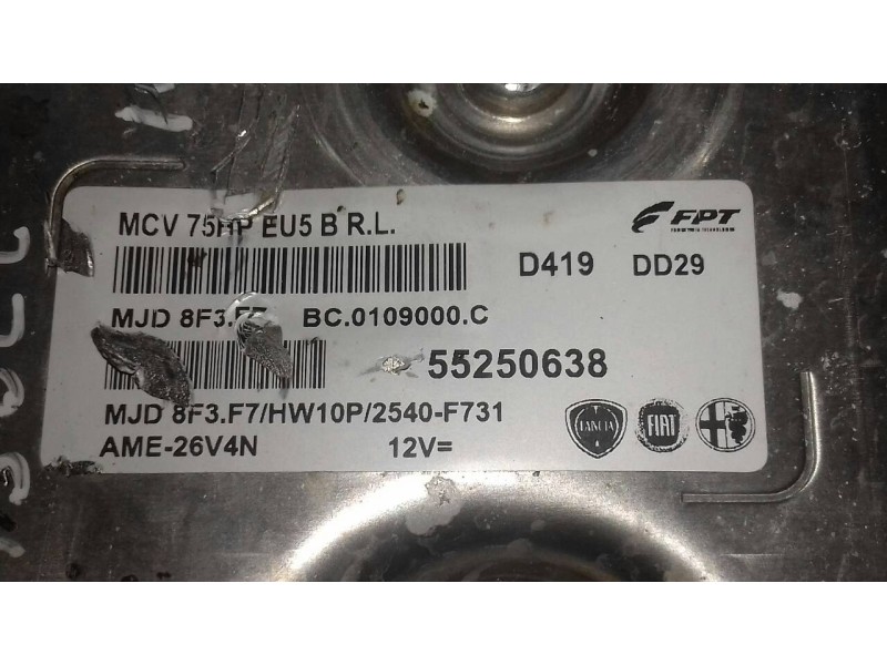 Recambio de centralita motor uce para fiat qubo (300) dynamic referencia OEM IAM 552850638 0B365 KIT - MAGNETI MARELLI